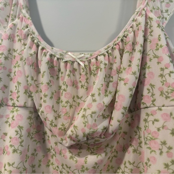 See You Monday Cream Ruffled Camisole - Picture 2 of 4